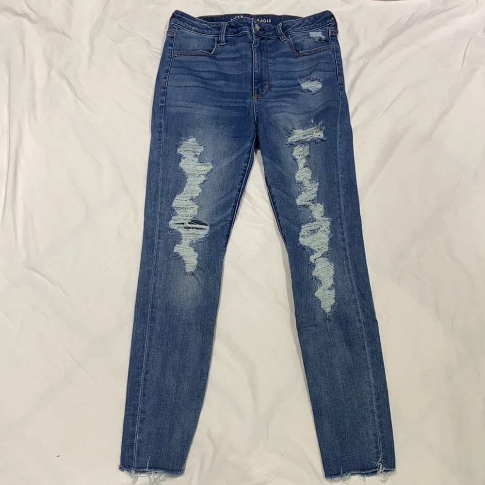 American Eagle Super High Rise Jegging